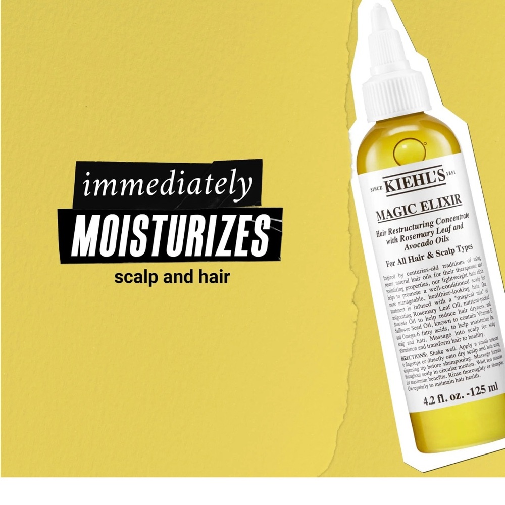 Magic Elixir Scalp and Hair Oil Treatment hair restructuring concentrate new